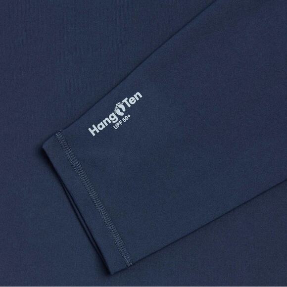 Hang Ten Men's Sun Tee Long Sleeve Shirt Blue Size XXL NWT - Picture 3 of 5